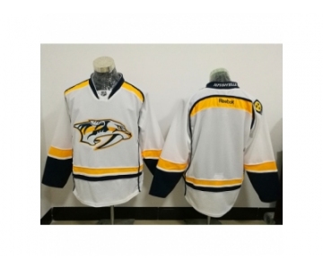 Men's Reebok Nashville Predators blank White NHL Jersey