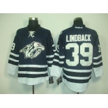 nhl jerseys nashville predators #39 lindback blue[lindback]