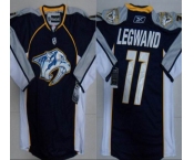 nhl nashville predators #11 legwand black