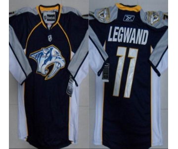 nhl nashville predators #11 legwand black