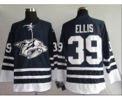 nhl nashville predators #39 ellis dark blue