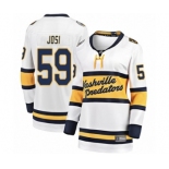 Women's Nashville Predators #59 Roman Josi Fanatics Branded White 2020 Winter Classic Breakaway Hockey Jersey