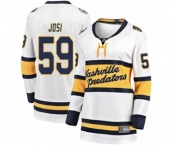 Women's Nashville Predators #59 Roman Josi Fanatics Branded White 2020 Winter Classic Breakaway Hockey Jersey