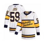 Youth Nashville Predators #59 Roman Josi Authentic White 2020 Winter Classic Hockey Jersey