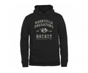 Men's Nashville Predators Black Camo Stack Pullover Hoodie