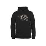 Men's Nashville Predators Black Rink Warrior Pullover Hoodie