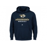 Nashville Predators Majestic Navy Blue Big & Tall Critical Victory Pullover Hoodie