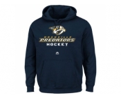 Nashville Predators Majestic Navy Blue Big & Tall Critical Victory Pullover Hoodie