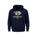 Nashville Predators Majestic Navy Blue Critical Victory VIII Fleece Hoodie