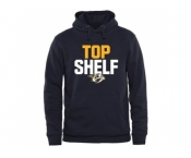 Nashville Predators Navy Top Shelf Pullover Hoodie