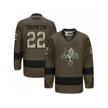 Florida Panthers #22 Shawn Thornton Green Salute to Service Stitched NHL Jersey