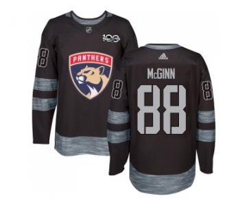 Men Adidas Florida Panthers #88 Jamie McGinn Black 1917-2017 100th Anniversary Stitched NHL Jersey