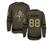 Men Adidas Florida Panthers #88 Jamie McGinn Green Salute to Service Stitched NHL Jersey