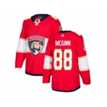 Men Adidas Florida Panthers #88 Jamie McGinn Red Home Authentic Stitched NHL Jersey