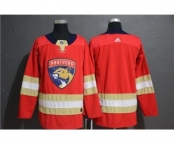 Men's Panthers Blank Red Stitched Hockey Hockey Jersey