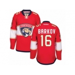 Men's Reebok Florida Panthers #16 Aleksander Barkov Authentic Red Home NHL New Jersey