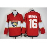 Men's Reebok Florida Panthers #16 Aleksander Barkov Authentic Red Home New NHL Jersey