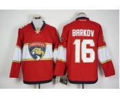 Men's Reebok Florida Panthers #16 Aleksander Barkov Authentic Red Home New NHL Jersey