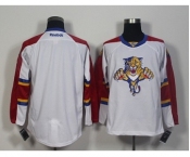 NHL Florida Panthers Blank White Jersyes