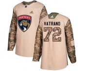 Panthers #72 Frank Vatrano Camo 2017 Veterans Day Stitched Hockey Jersey