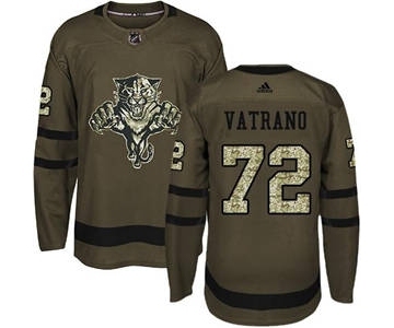 Panthers #72 Frank Vatrano Green Salute to Service Stitched Hockey Jersey