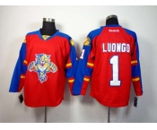 nhl jerseys florida panthers #1 luongo red