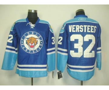 nhl jerseys florida panthers #32 versteeg blue 2011 new