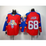 nhl jerseys florida panthers #68 jagr red