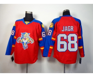 nhl jerseys florida panthers #68 jagr red