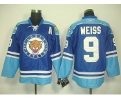 nhl jerseys florida panthers #9 weiss blue 2011 new