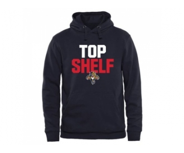 Florida Panthers Navy Top Shelf Pullover Hoodie