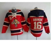 nhl jerseys florida panthers #16 barkov red-blue[pullover hooded sweatshirt]