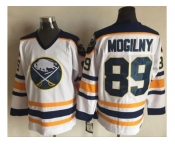 Buffalo Sabres #89 Alexander Mogilny White CCM Throwback Stitched NHL Jersey