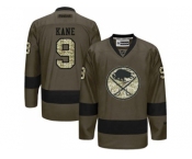 Buffalo Sabres #9 Evander Kane Green Salute to Service Stitched NHL Jersey