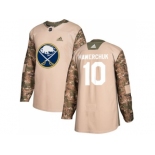 Men Adidas Buffalo Sabres #10 Dale Hawerchuk Camo Authentic 2017 Veterans Day Stitched NHL Jersey