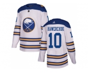 Men Adidas Buffalo Sabres #10 Dale Hawerchuk White Authentic 2018 Winter Classic Stitched NHL Jersey