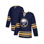 Men Adidas Buffalo Sabres Blank Navy Blue Home Authentic Stitched NHL Jersey