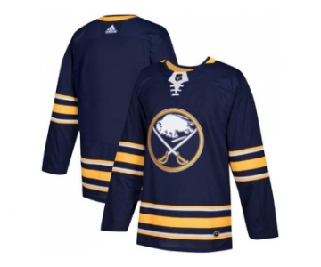 Men Adidas Buffalo Sabres Blank Navy Blue Home Authentic Stitched NHL Jersey