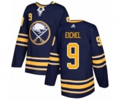 Men's Adidas Buffalo Sabres #9 Jack Eichel Authentic Navy Blue Home NHL Jersey