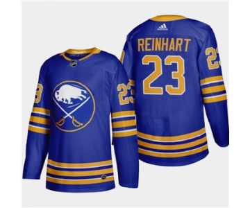 Men's Buffalo Sabres #23 Sam Reinhart 2020-21 Home Authentic Player Stitched Hockey Jersey Royal Blue