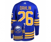 Men's Buffalo Sabres #26 Rasmus Dahlin Blue Stitched Jersey