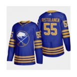 Men's Buffalo Sabres #55 Rasmus Ristolainen 2020-21 Home Authentic Player Stitched Hockey Jersey Royal Blue