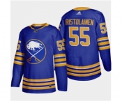 Men's Buffalo Sabres #55 Rasmus Ristolainen 2020-21 Home Authentic Player Stitched Hockey Jersey Royal Blue