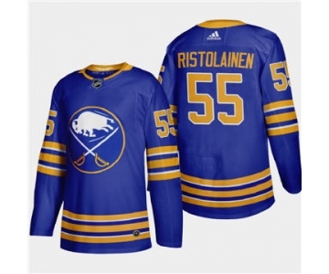 Men's Buffalo Sabres #55 Rasmus Ristolainen 2020-21 Home Authentic Player Stitched Hockey Jersey Royal Blue