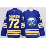 Men's Buffalo Sabres #72 Tage Thompson Blue 2024-25 Stitched Jersey