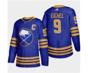 Men's Buffalo Sabres #9 Jack Eichel 2020-21 Home Authentic Player Stitched Hockey Jersey Royal Blue