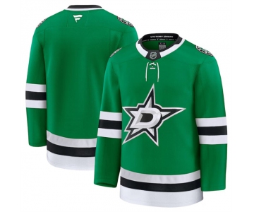 Men's Dallas Stars Blank Green 2024-25 Home Stitched Hockey Jersey