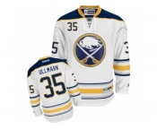 Men's Reebok Buffalo Sabres #35 Linus Ullmark Authentic White Away NHL Jersey