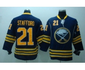 nhl buffalo sabres #21 stafford dk blue 3rd