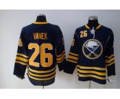 nhl buffalo sabres #26 vanek dk blue 3rd